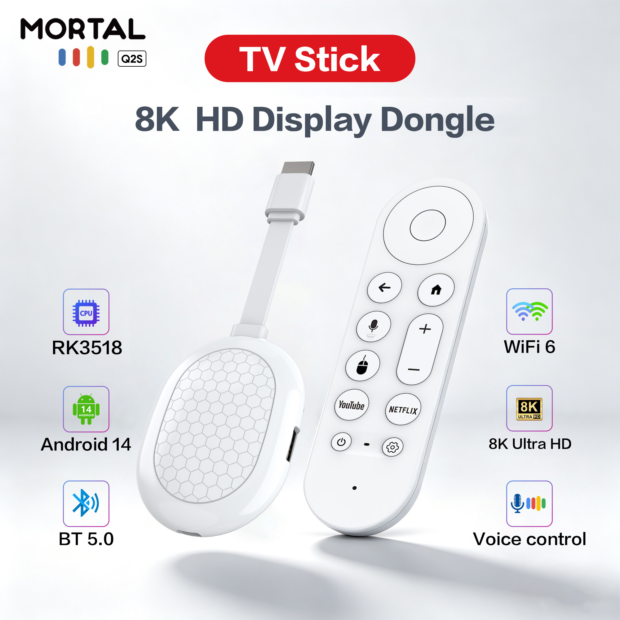 Smart Tv Stick - TV Stick Q2S Smart Android TV