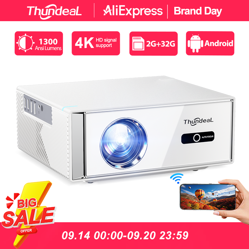 Home Cinema Night - ThundeaL TD95W Projector 4K Full HD