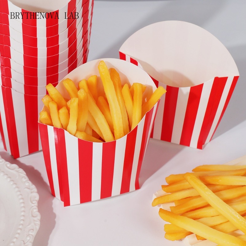 50pcs Striped Disposable Party - Home Cinema Today recension och pris