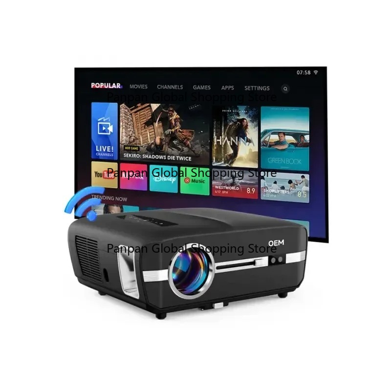 2025 hot sale Mini Portable Vi - Home Cinema Night recension och pris