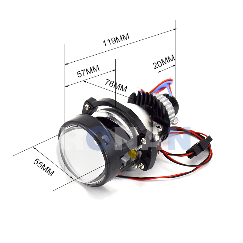 RONAN 2.0inch Mini Bi-Led Proj - Home Cinema Projector recension och pris