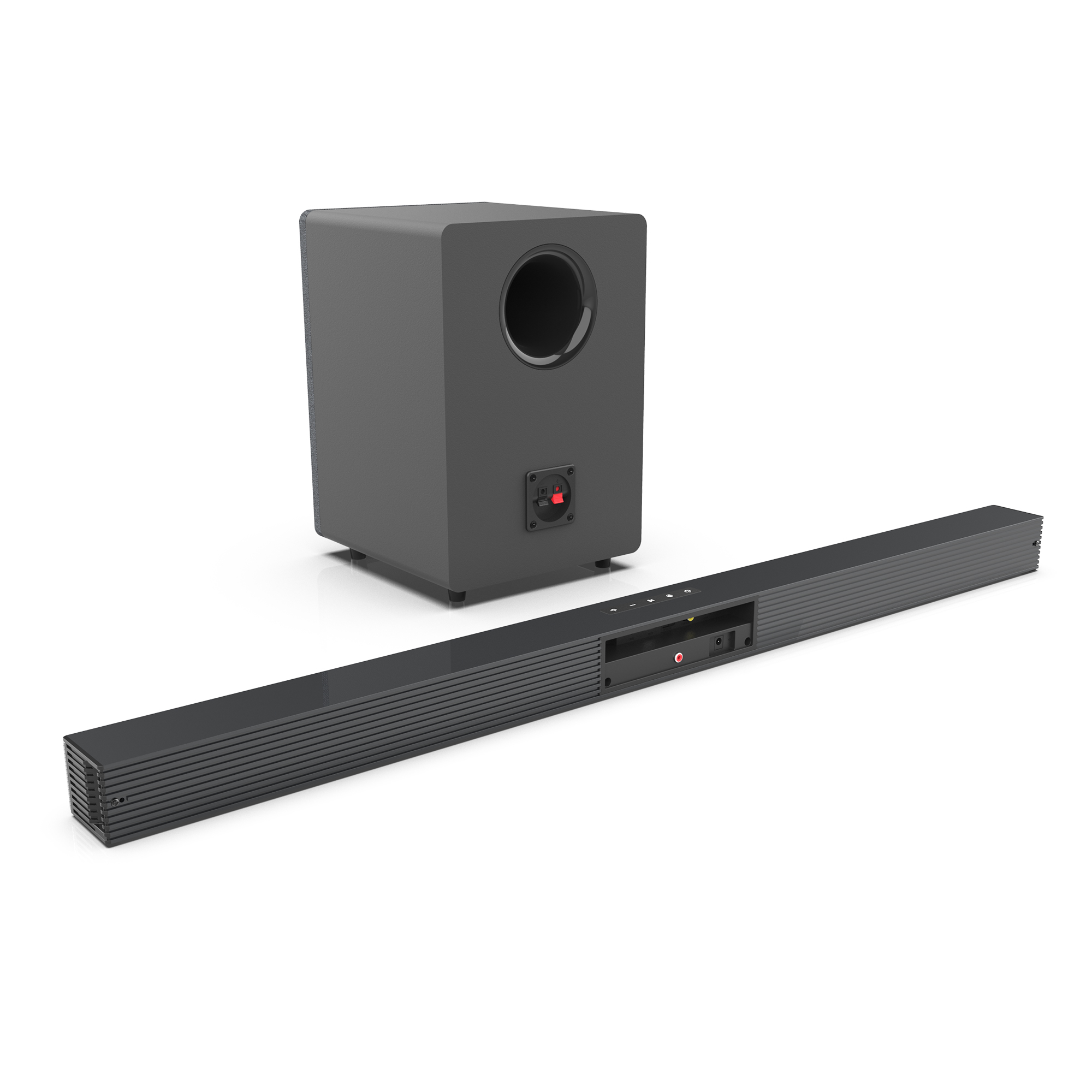 84W TV Sound Bar with Subwoofe - Home Cinema Speaker System recension och pris