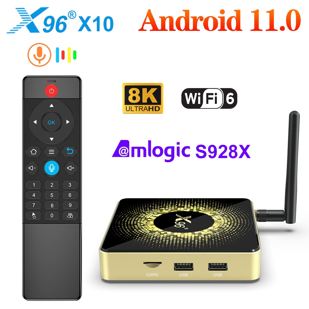 X96 X10 Amlogic S928X-J TV Box - Home Cinema Google recension och pris