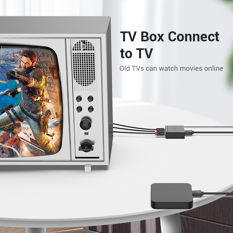 Vention HDMI To AV RCA Adapter - Home Cinema Hdmi recension och pris