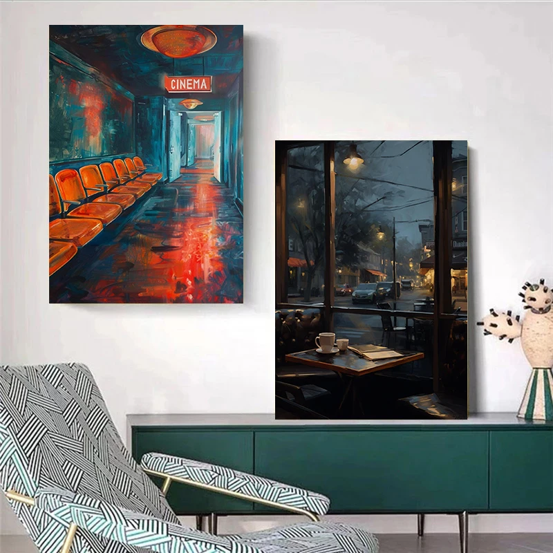 1pc frameless Moody Vintage Ni - Home Cinema Night recension och pris