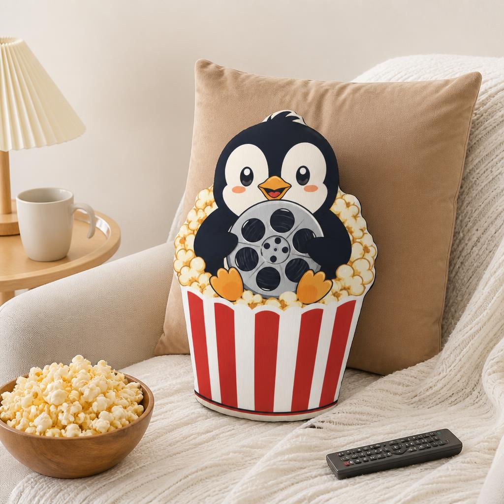 Penguin Movie Night Throw Pill - Home Cinema Night recension och pris