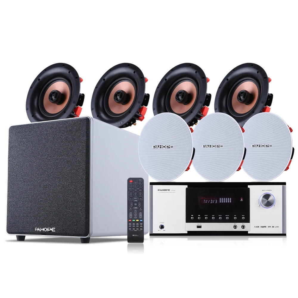 7.1 Home Theater Ceiling Speak - Home Cinema Speaker System recension och pris