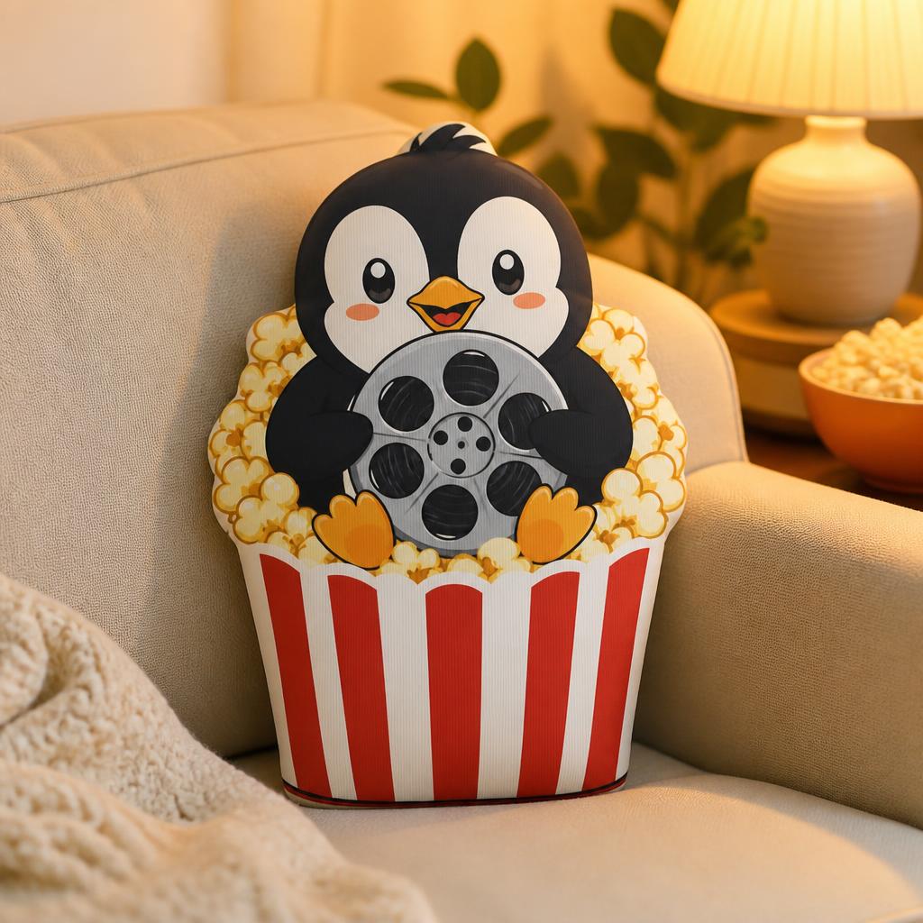 Penguin Movie Night Plush Pill - Home Cinema Night recension och pris