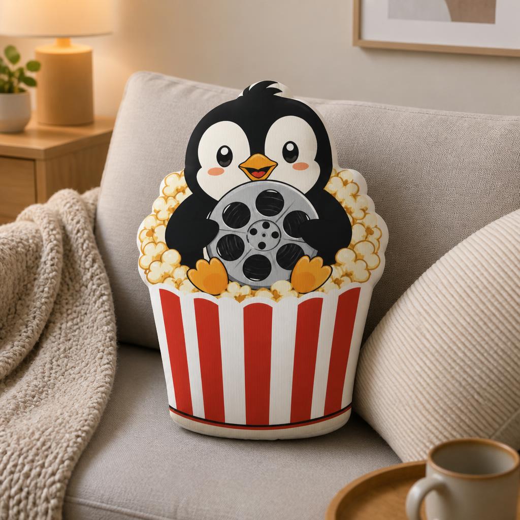 Penguin Movie Night Plush Pill - Home Cinema Night recension och pris