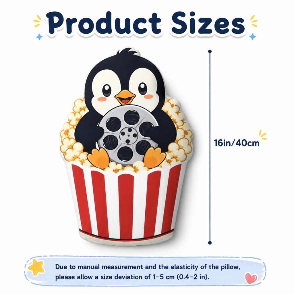 Penguin Movie Night Plush Pill - Home Cinema Night recension och pris