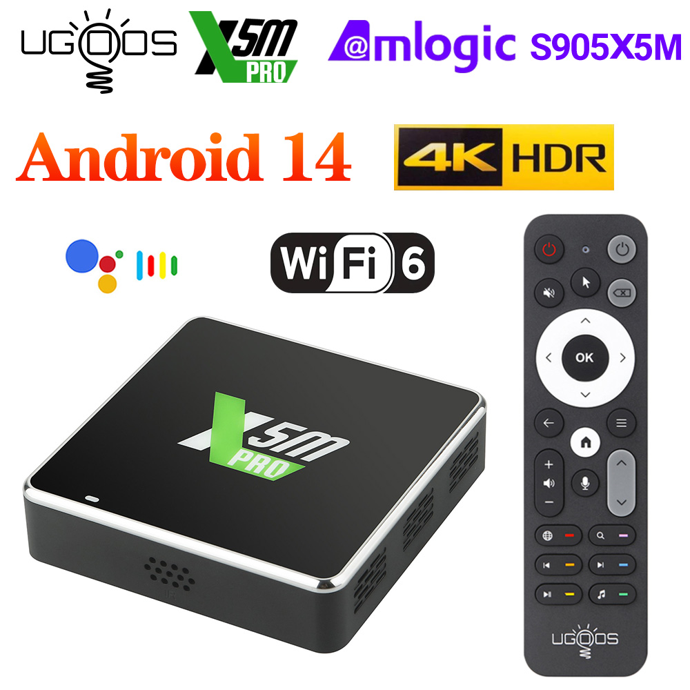 UGOOS X5M Pro Amlogic S905X5M  - Home Cinema Google recension och pris