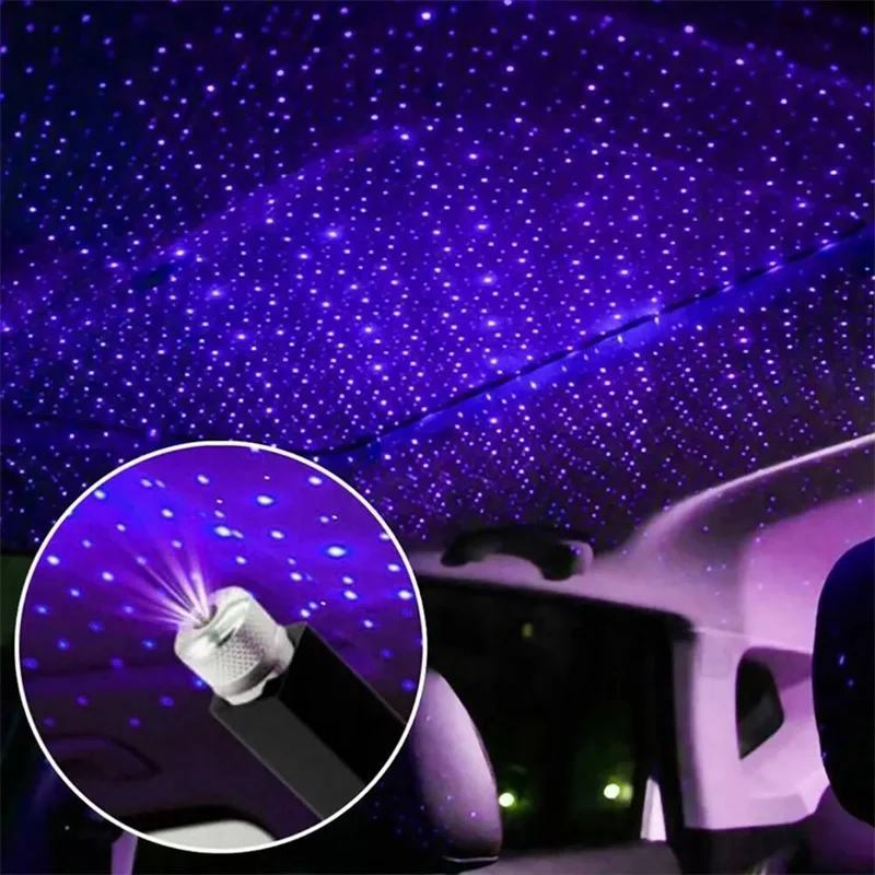 Mini Car LED Star Night Light  - Home Cinema Projector recension och pris
