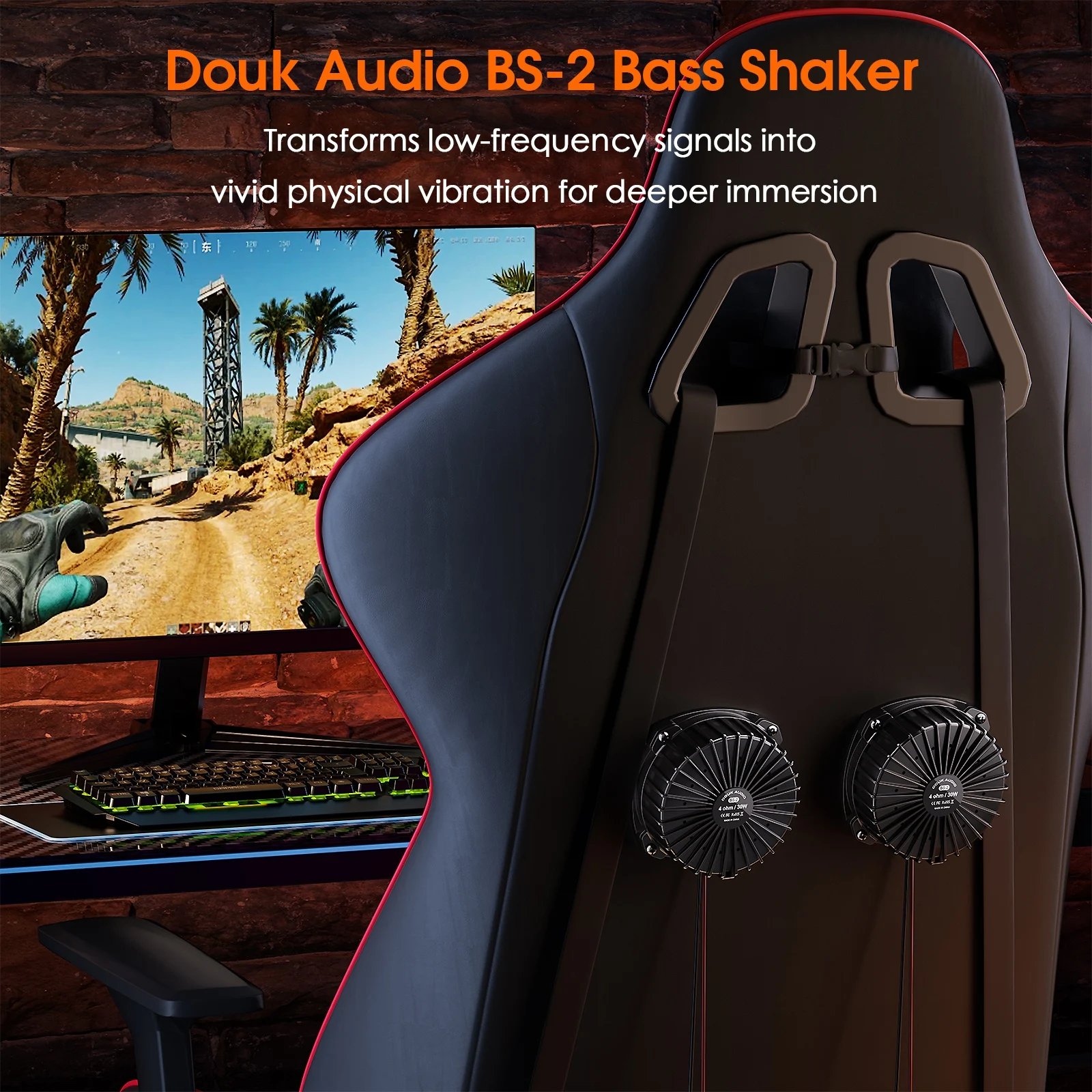 Douk Audio BS-2 30W 4Ω Bass Sh - Audio Home Cinema recension och pris