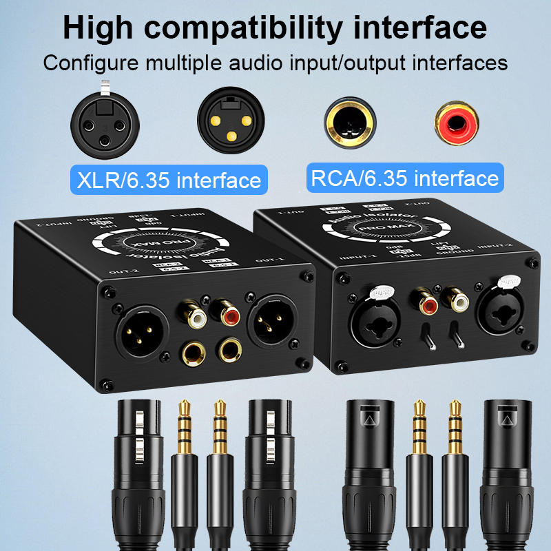 3Pin XLR/RCA/TS/TRS Ground Loo - Audio Home Cinema recension och pris