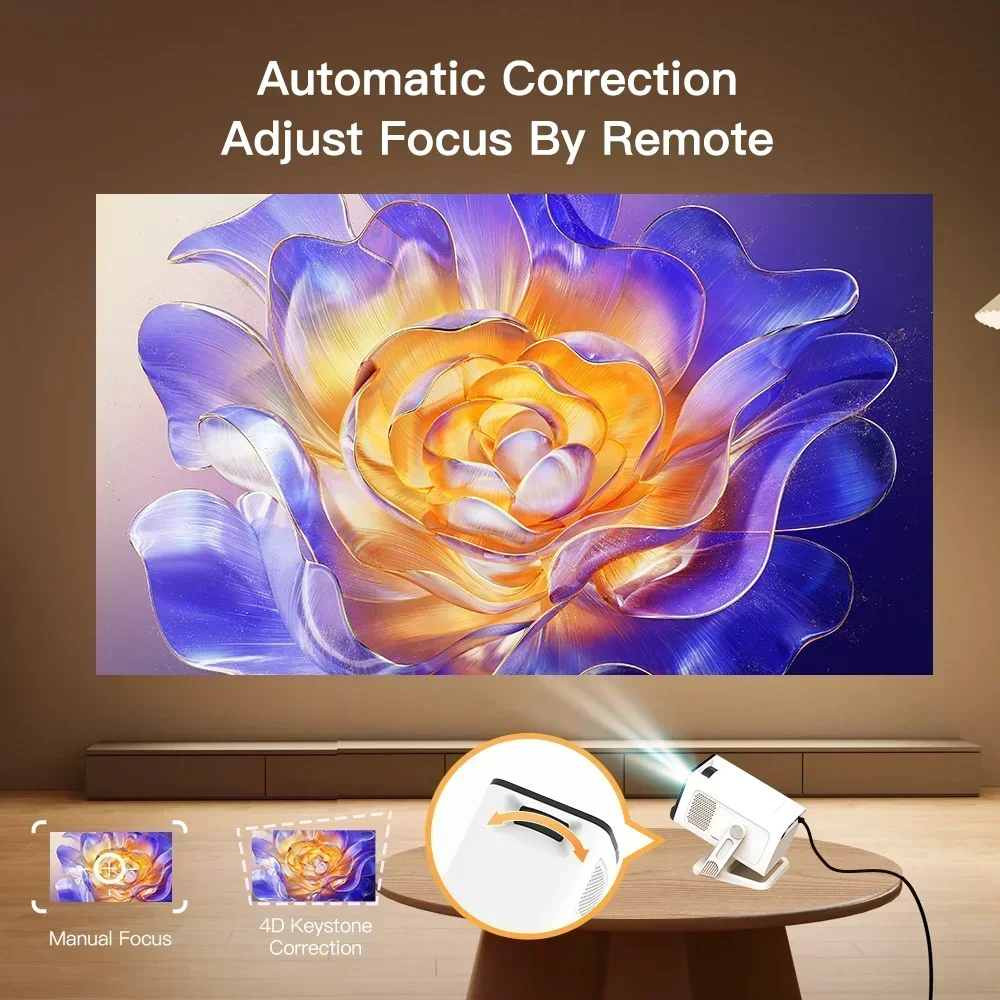 Mini Projector Wifi6 and BT5.4 - Home Cinema Hdmi recension och pris