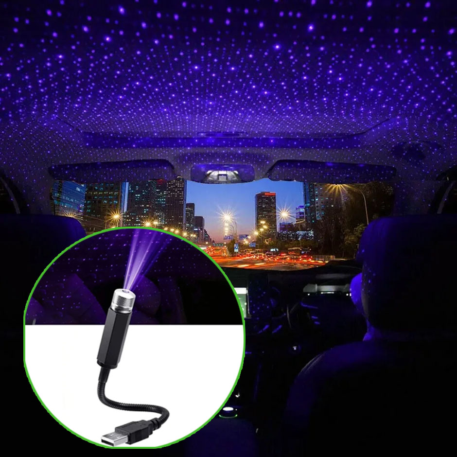 QXNY Mini Car LED Starry Sky N - Home Cinema Projector recension och pris