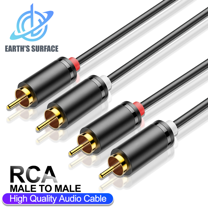 HIFI Stereo RCA Cable 2RCA to  - Home Cinema Beamer recension och pris