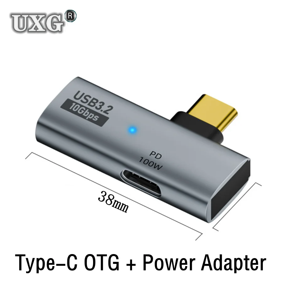 USB Type-C OTG Adapter with Po - Home Cinema Google recension och pris