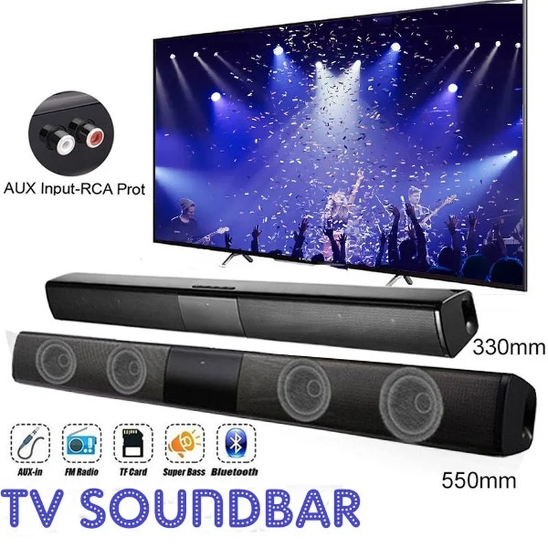 40W High Power Soundbar for TV - Home Cinema Speaker System recension och pris