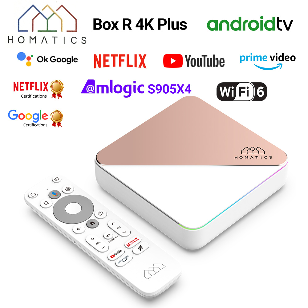 HOMATICS Box R 4K Plus TV Box  - Home Cinema Google recension och pris