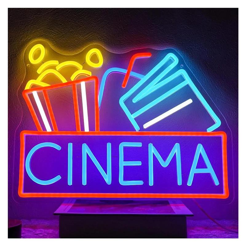 Cinema Neon Sign USB Powered D - Home Cinema Today recension och pris