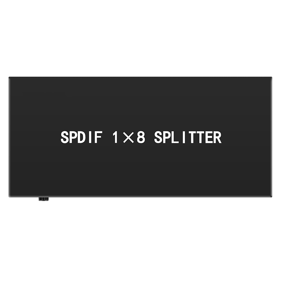 Optical Audio Splitter,1 in 8  - Home Cinema Beamer recension och pris