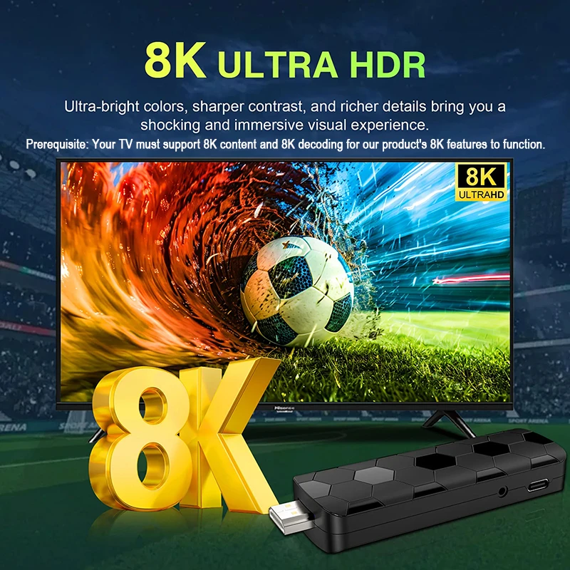 Android 16 8K Ultra HD TV Stic - Smart Tv Stick recension och pris