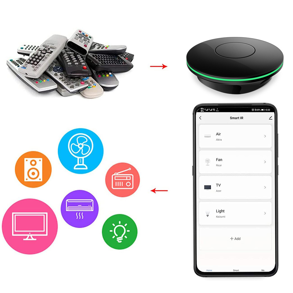 Wifi  Ir Remote Control Tv Box - Home Cinema Google recension och pris