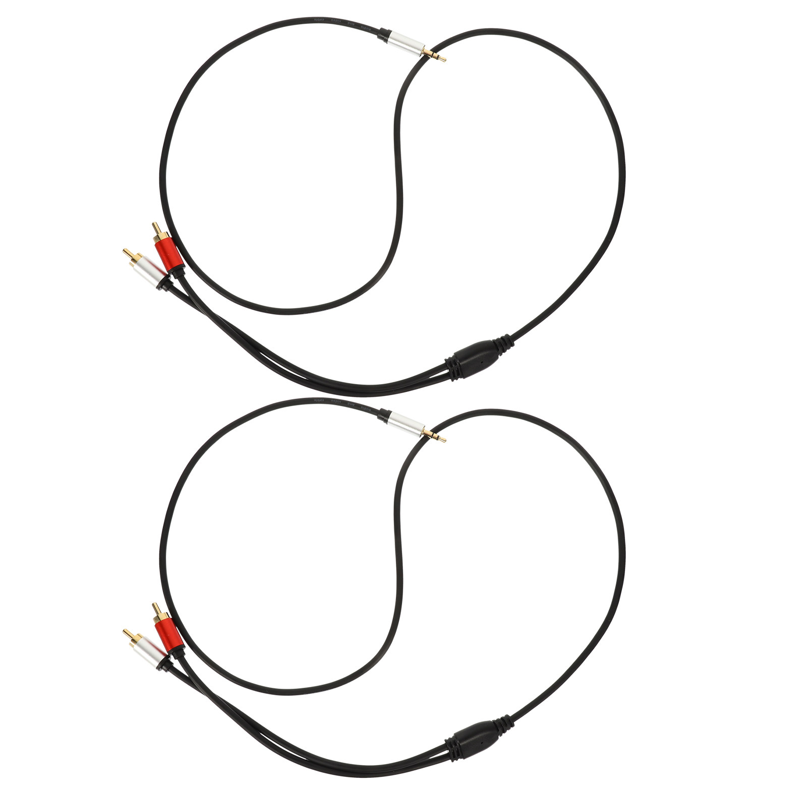 2Pcs Audio Cable Adapter to 3. - Home Cinema Speaker System recension och pris