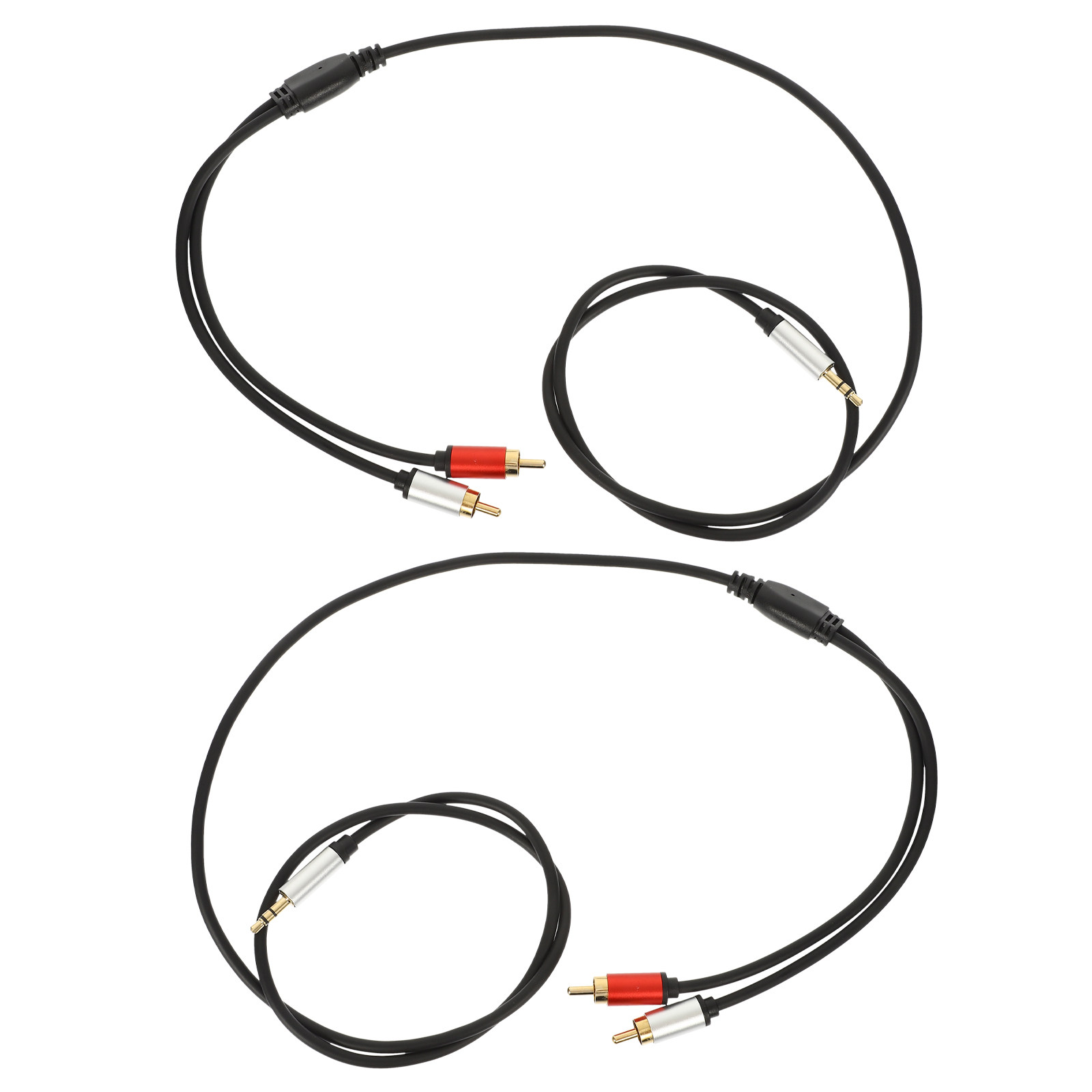 2Pcs Audio Cable Adapter to 3. - Home Cinema Speaker System recension och pris
