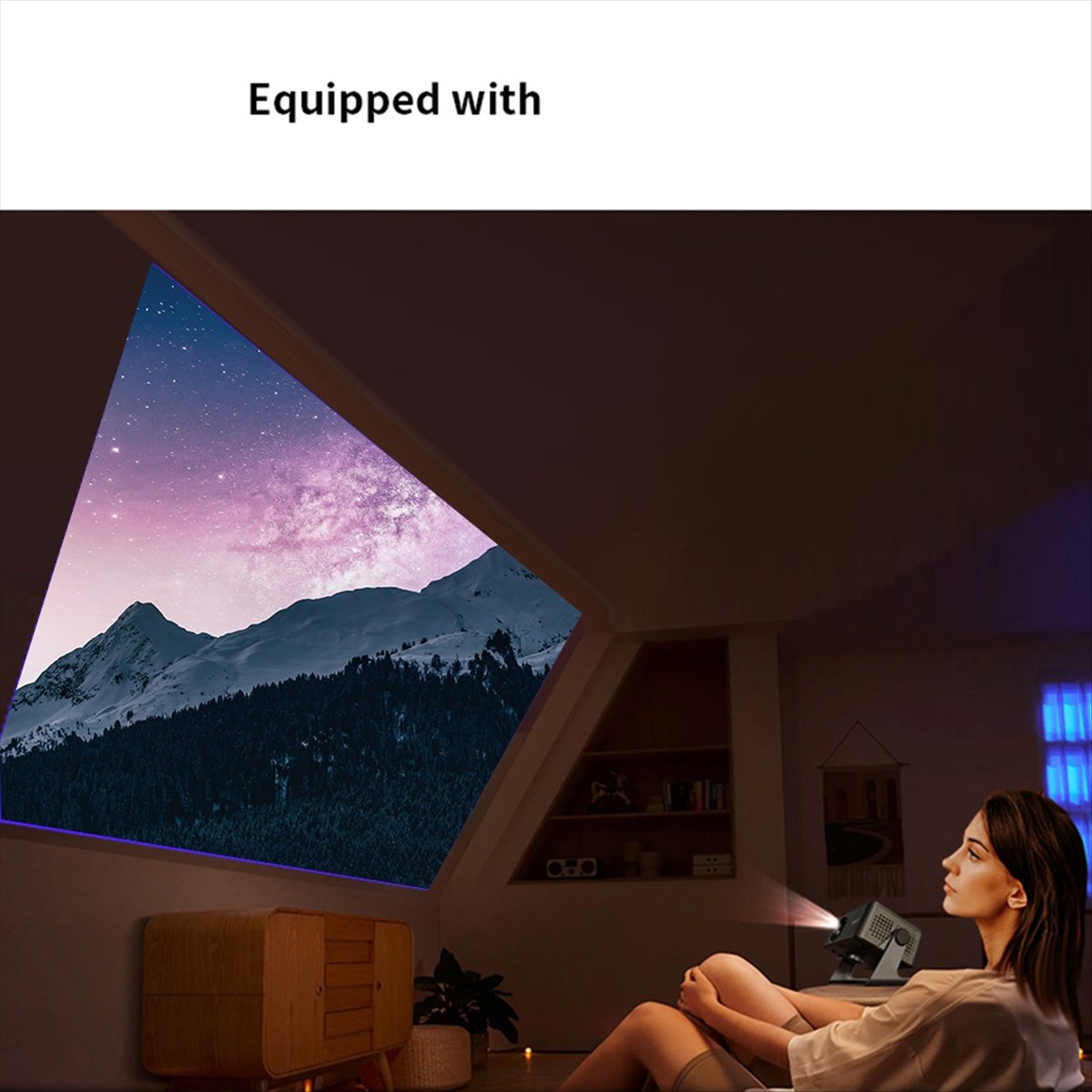【♮•▲Today-Only!】 A32 Pro Proje - Home Cinema Today recension och pris