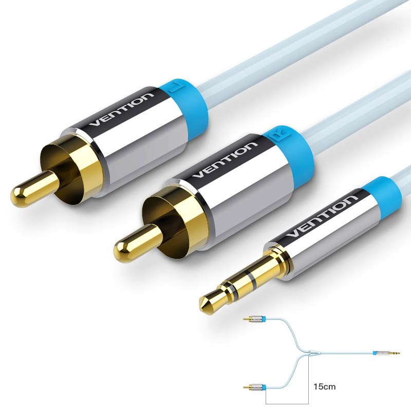 Vention RCA Cable 3.5 to 2rca  - Home Cinema Beamer recension och pris